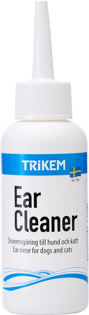 Trikem Ear Cleaner 100 ml, flaska för öronrengöring till hund