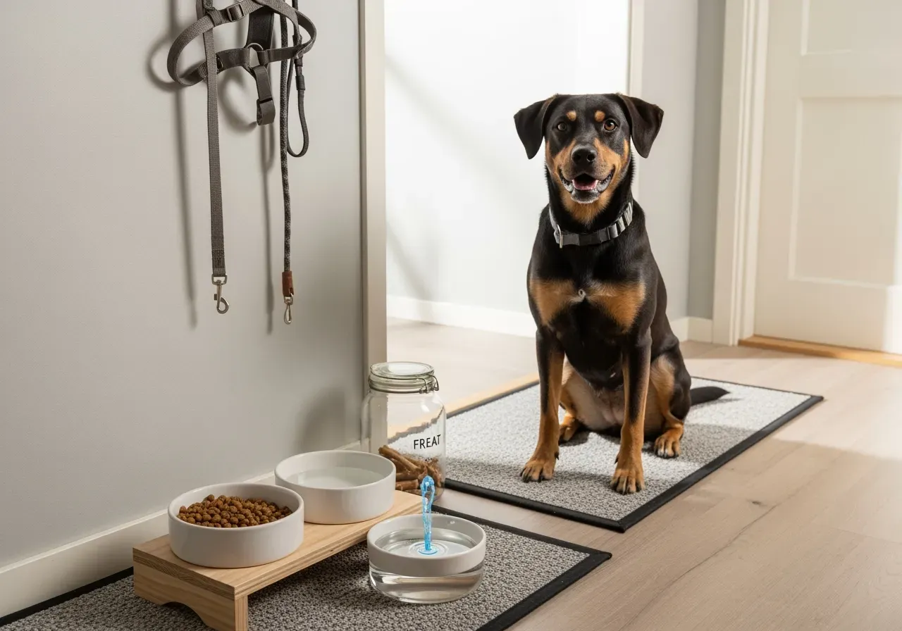 Mjukisdjur för hundar i hemmet