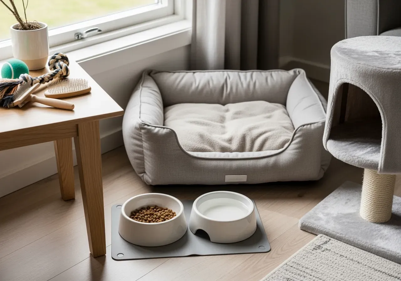 Jaktleksaker för katt hemma