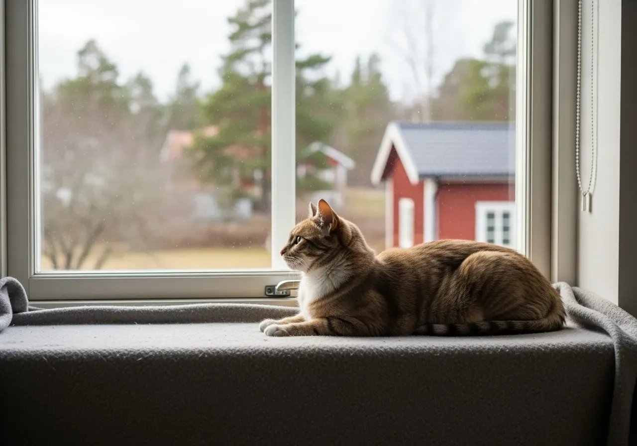 Placering av djurbäddar i hemmet