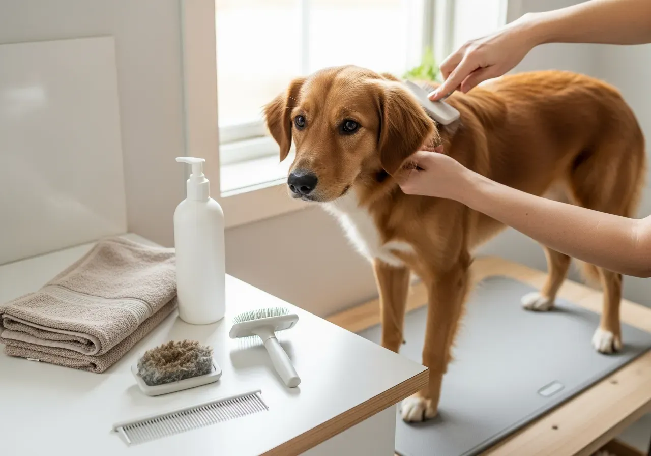 Tvätta och torka djurbädd hemma