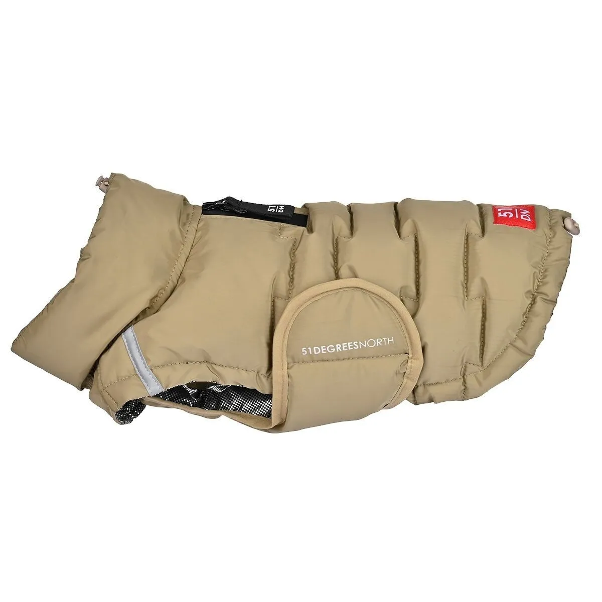 51 Degrees North Edge Hundjacka Beige