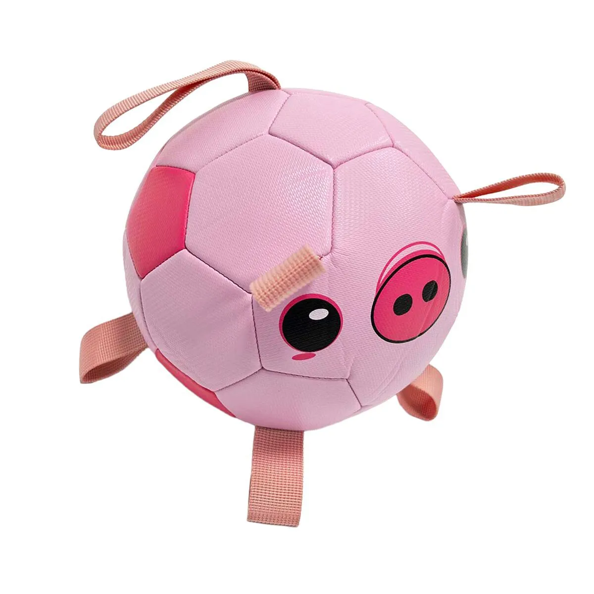 Duvoplus Football Piggy Hundboll med Handtag