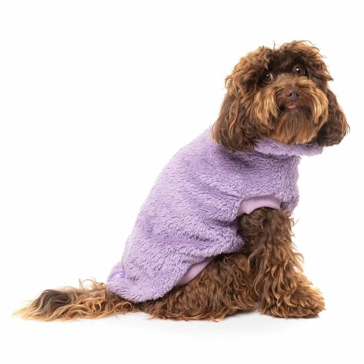 FuzzYard Turtle Teddy Hundtröja Lila