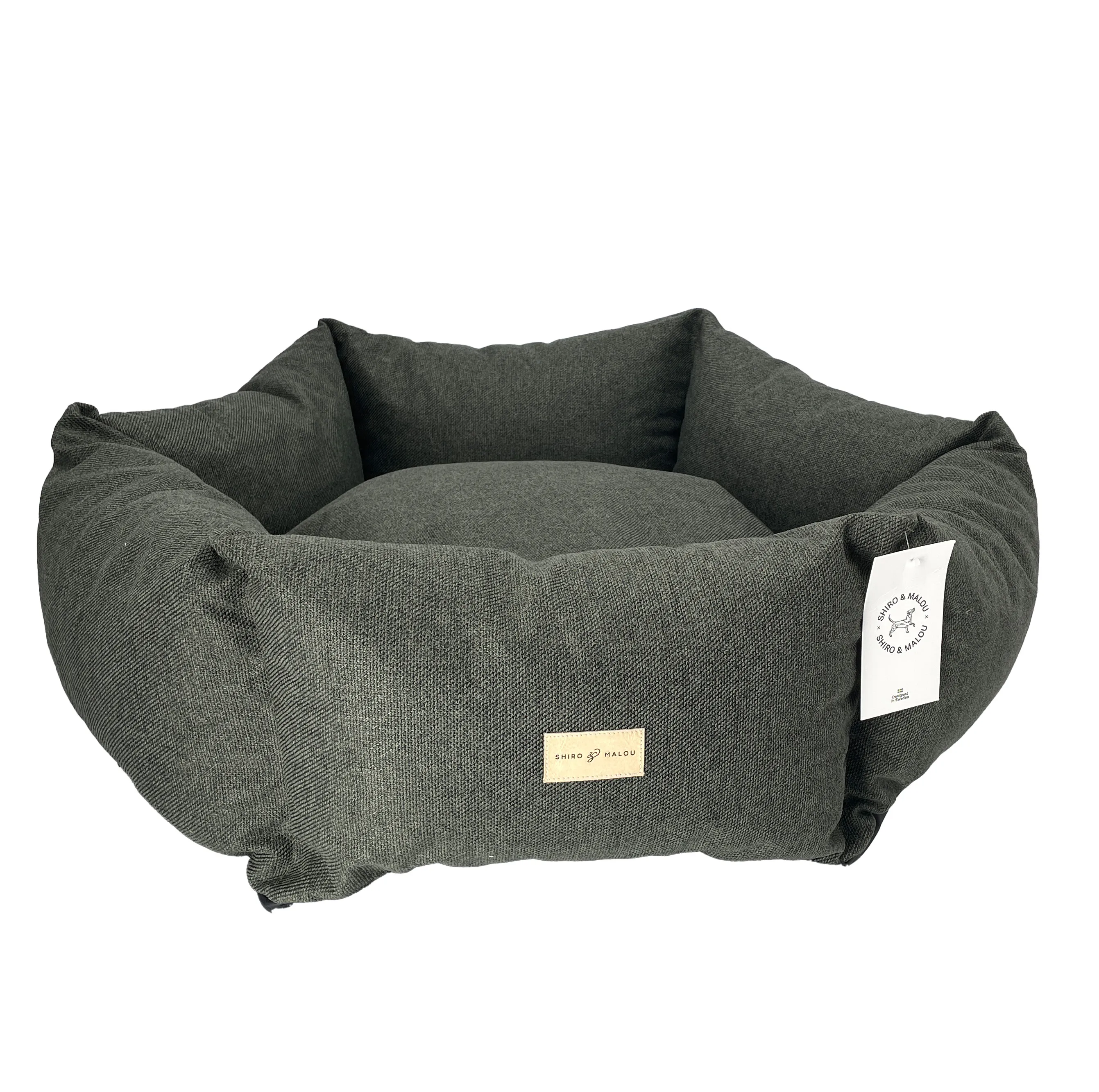 Hexa Rest Hundbädd Grön ø110cm