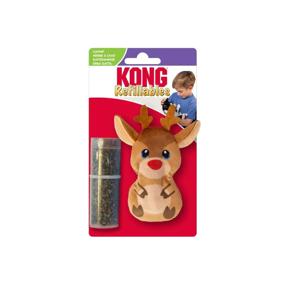 Kong Holiday Ren med Kattmynta
