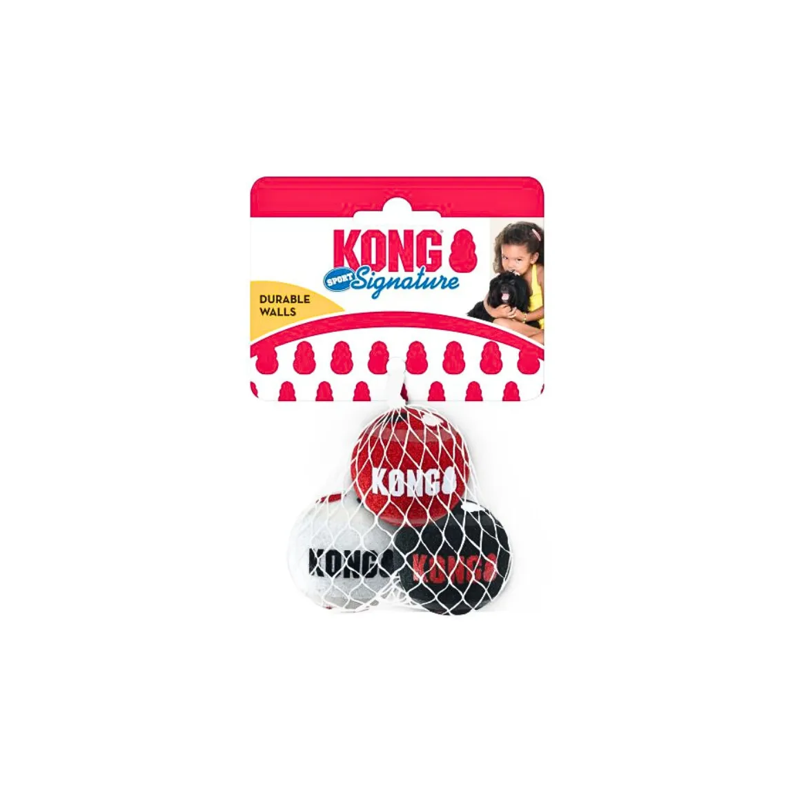 KONG Leksak Signature SportBalls 3p