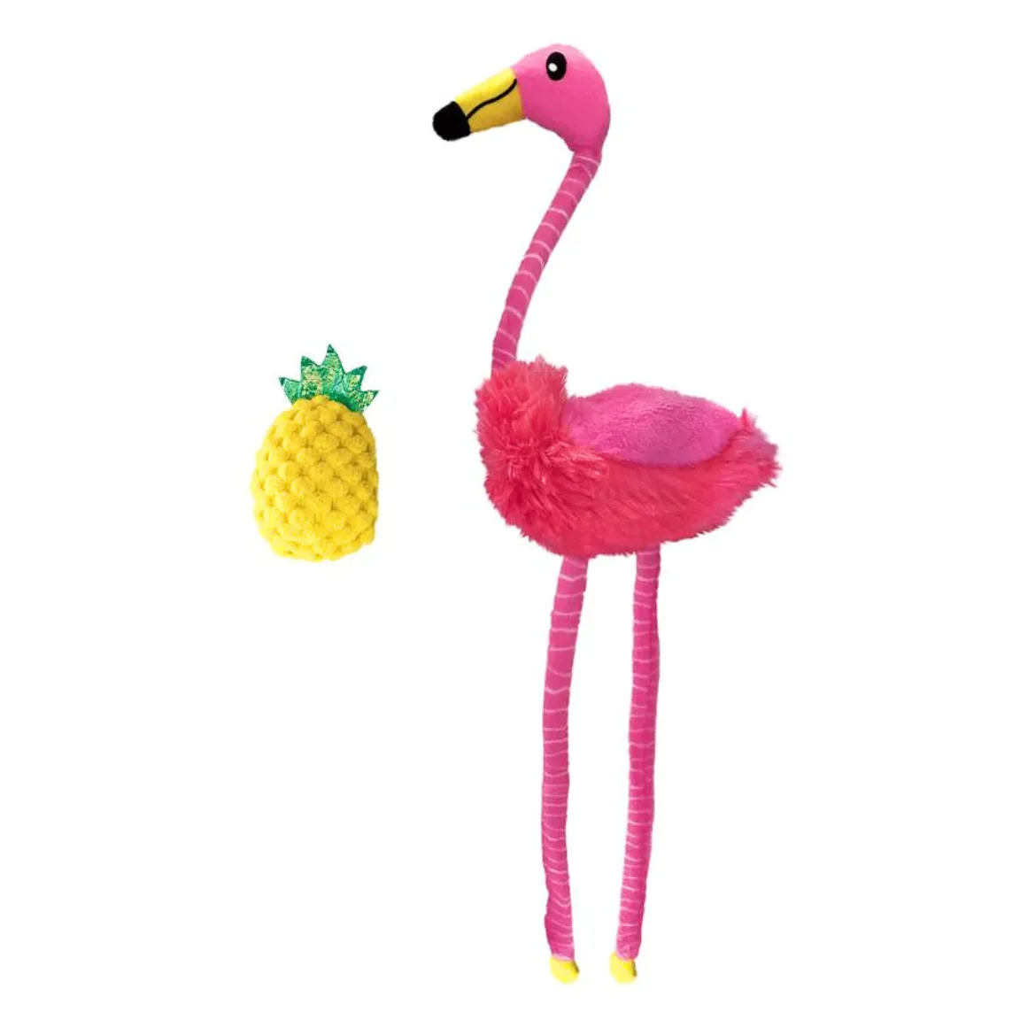 KONG Tropics Flamingo - Kattleksak