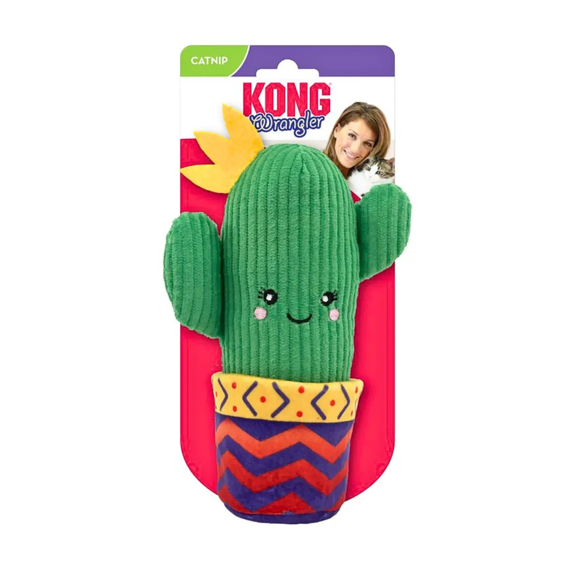 KONG Wrangler Kaktus - Kattleksak