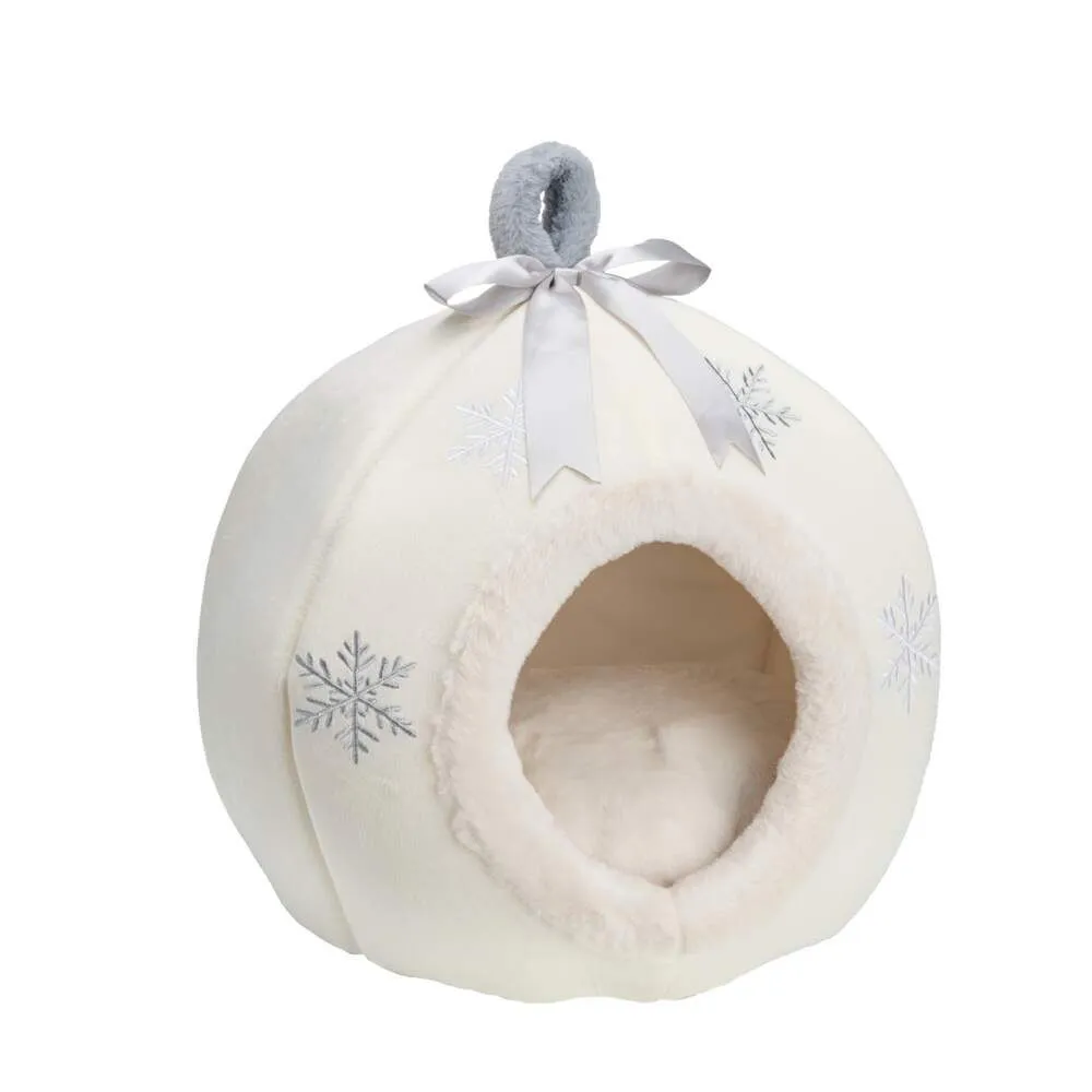 Little&Bigger Seasons Classics Kattigloo Julgranskula Vit