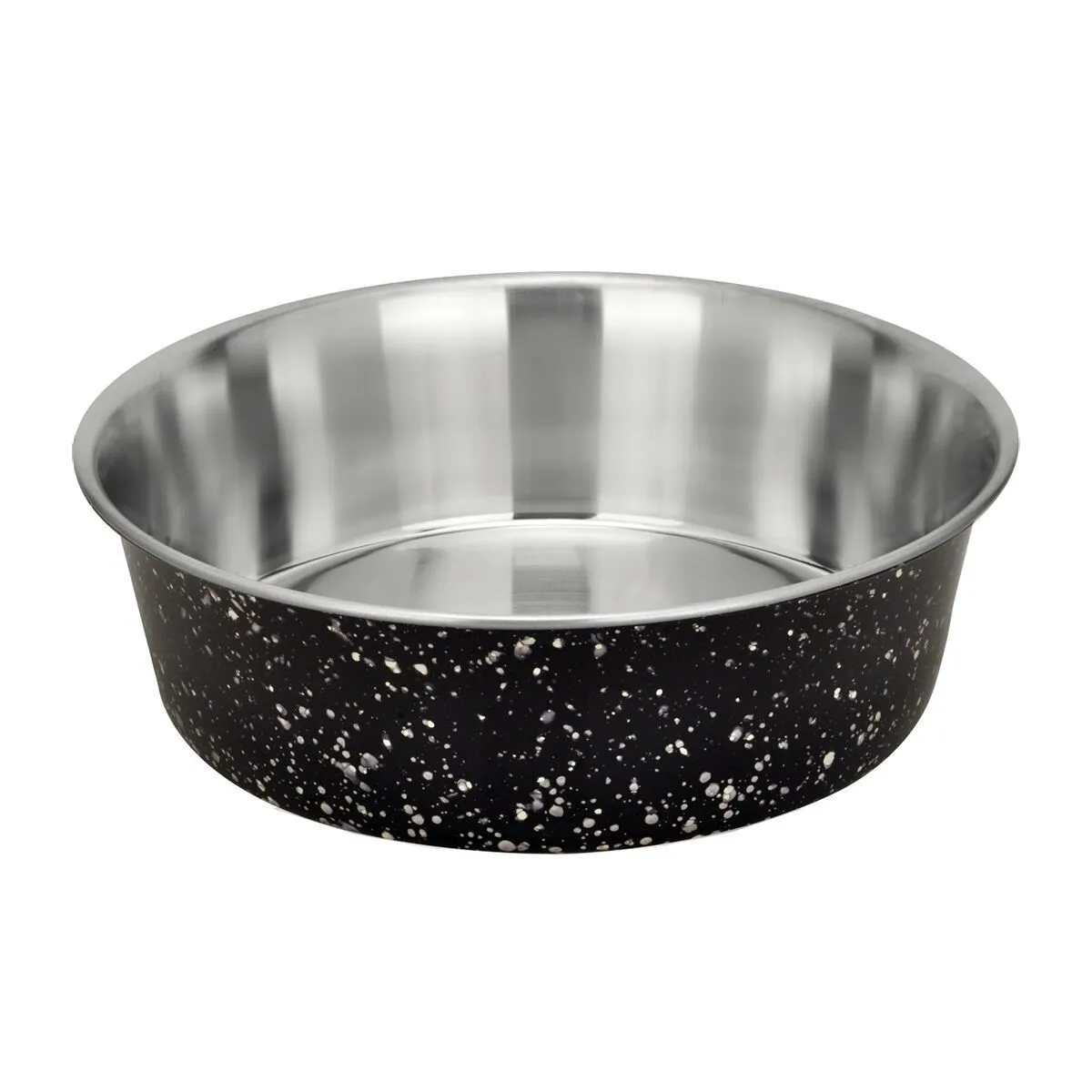 Petcare Starry Nights Glittrig Hundmatskål Svart