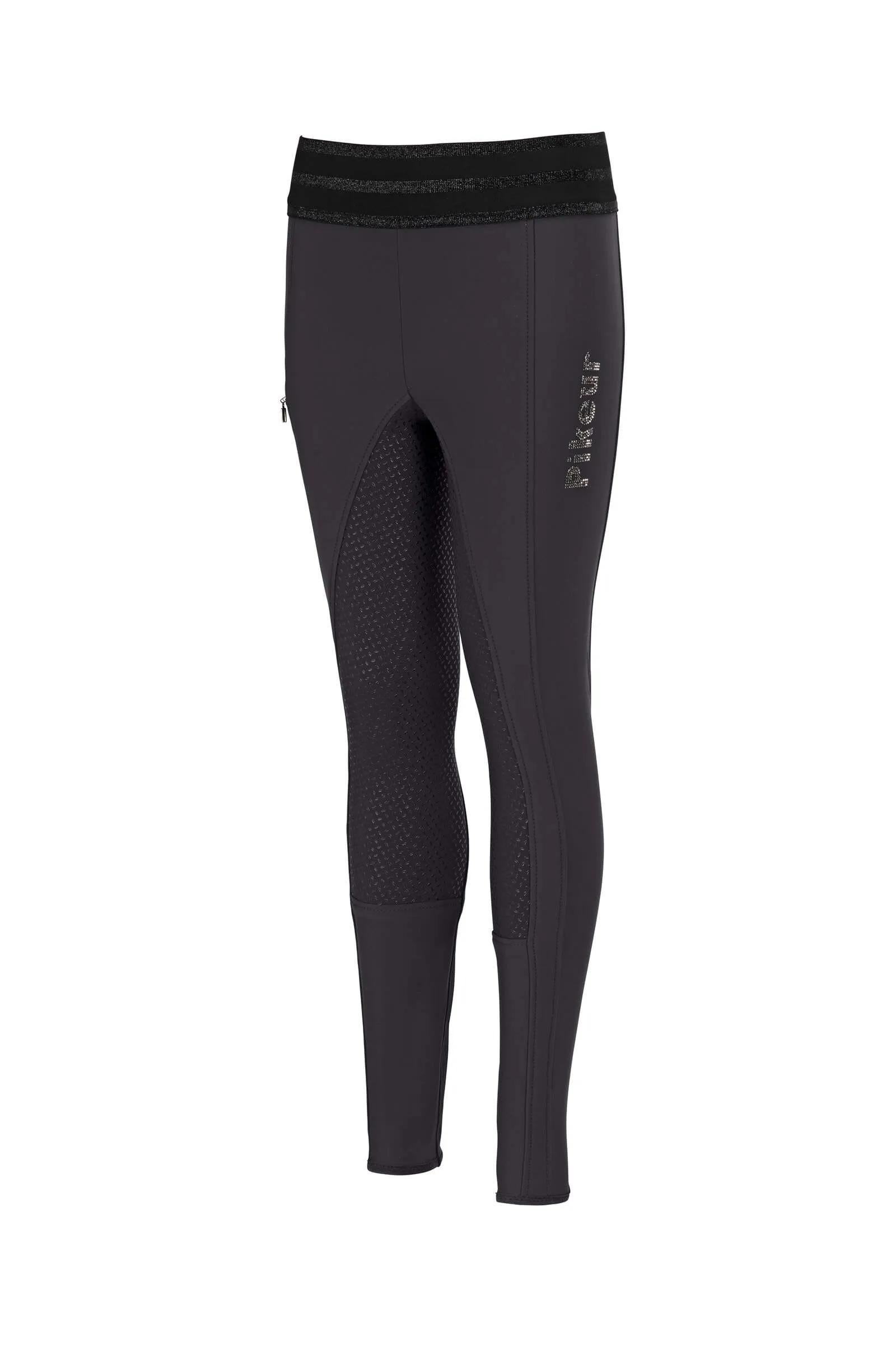 Pikeur Ida Ridleggings/Ridtights Barnstorlekar - Svart