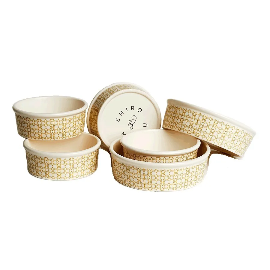 Shiro Matskål Keramik Beige
