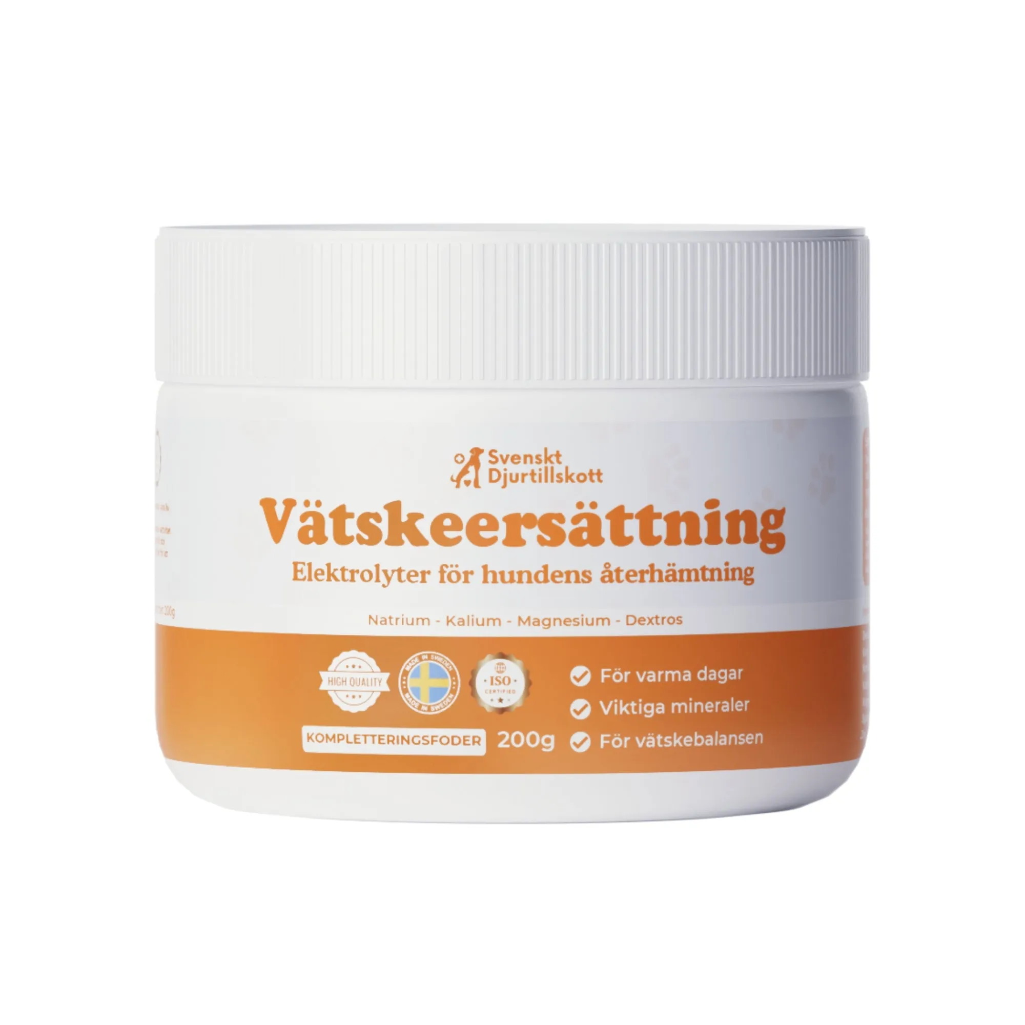 Vätskeersättning Svenskt Djurtillskott 200g