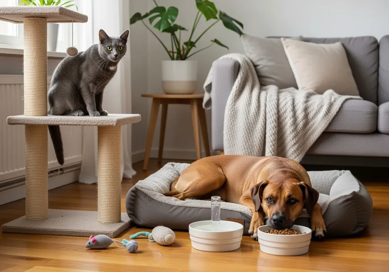 Schampo och ögonvård för husdjur